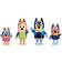 Bluey Figure 4 pack Beach 17547