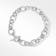 David Yurman Mercer Necklace with Diamonds in Silver, 20-25mm, 18"L