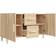 vidaXL Sonoma oak Engineered Sideboard 100x60cm