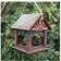 Wildlife World Artisan Bali Island Hand-Painted Bird Feeder