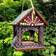 Wildlife World Artisan Bali Island Hand-Painted Bird Feeder