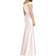 Alfred Sung Off-the-Shoulder Cuff Trumpet Gown - Blush