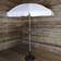 Koopman 200cm Parasol Umbrella with Tilt Action Cream