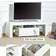 Homcom High Gloss Stand TV Bench 135x45cm