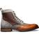 Stacy Adams Finnegan Wingtip - Cognac Multi