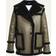 Proenza Schouler Coated Fleece-Lined Jacket WOOD/BLACK