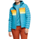 Cotopaxi Women's Fuego Hooded Down Jacket - Poolside Stripe