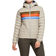 Cotopaxi Women's Fuego Hooded Down Jacket - Pebble Stripes