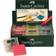 Faber-Castell Kneadable Eraser Yellow/Blue/Red