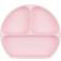 Bumkins Grip Dish Dining Plate Pink