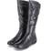 Josef Seibel Flat Knee High Boots 322 736 Black