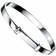 D For Diamond Star Baby Bangle - Silver/Diamond