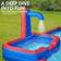 Sunny & Fun Mega Climb N Go Inflatable Water Slide Park