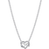 Pandora Infinity Heart Choker Necklace - Silver/Transparent