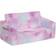 Delta Children Cozee Flip-Out 2-in-1 Convertible Sofa to Lounger Tie Dye
