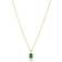 Sif Jakobs Roccanova Piccolo Necklace - Gold/Green