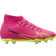 Nike Jr. Mercurial Superfly 9 Club MG - Pink Blast/Gridiron/Volt