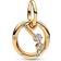 Pandora Aries Zodiac Dangle Charm - Gold/Transparent