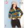 King Cole chunky pattern 5934 ladies cardigans