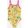 Accessorize Angels Kids' Sunshine Print Swimsuit, Yellow/Multi