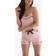 Bamboo Cami Short Pyjama Set in Pink