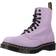 Dr. Martens 1460 Women's Pascal Black Eyelet Lace Up Boots - Lilac