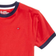 Tommy Hilfiger Boys' Short Sleeve Ringer Crew Neck T-shirt - Ken Regal Red