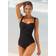 Lascana Gathered Swimsuit with Adjustable straps