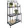 tectake Mosaic 3 Levels Plant Stand 114cm