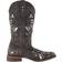 Roper Laser Cut Metallic Underlay Boot W - Tan/Silver