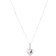 Sif Jakobs Caro Pendant Necklace - Silver/Transparent