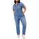 Good American Women's Fit Success Jumpsuit Blue