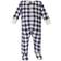 Hudson Baby Moose Sleep & Play Footies 3-pack - Forest