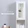 kleankin Tall Bathroom Narrow Storage Cabinet