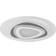 Lindby Rebeka White/Anthracite Ceiling Flush Light 50cm