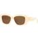 Celine White CL40216U Triomphe Acetate Rectangular-frame