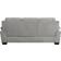 Lexicon Felicia Light Gray Sofa 203.2cm 3 Seater