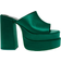 Steve Madden Cagey - Emerald Satin