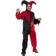 Smiffys Psycho Clown Harlequin Jester Costume