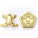 Harry Potter gold earrings chocolate frog