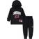 Nike Infant Jersey Pack Hoodie and Jogger Pants Set Black Mo