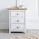 Time4Sleep Wilmslow Wooden 3 Bedside Table