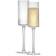 Joyjolt Elle Fluted Cylinder Champagne Glass