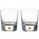 Orrefors Intermezzo double old fashioned Whisky Glass 40cl 2pcs