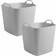 Wham Set 2 40 Flexi-Store Graduated Square Tub