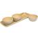 Geko Interiors Bamboo Set Of 3 Serving Bowl