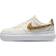 Nike court vision alta trainers in white & beige White/Beige