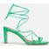 ALOHAS Women's Bellini Leather Heeled Sandals Green