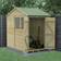 Forest Garden Beckwood 5×7 Reverse Apex Shed – 2 Windows – Double Door (Building Area )