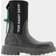 Off-White sponge rubber rain boots women Rubber/Rubber/Fabric/Fabric Black